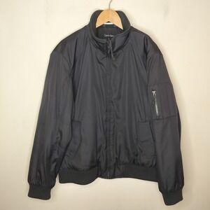 Calvin Klein Water Wind Resistant Bomber Jacket Full Zip Lined